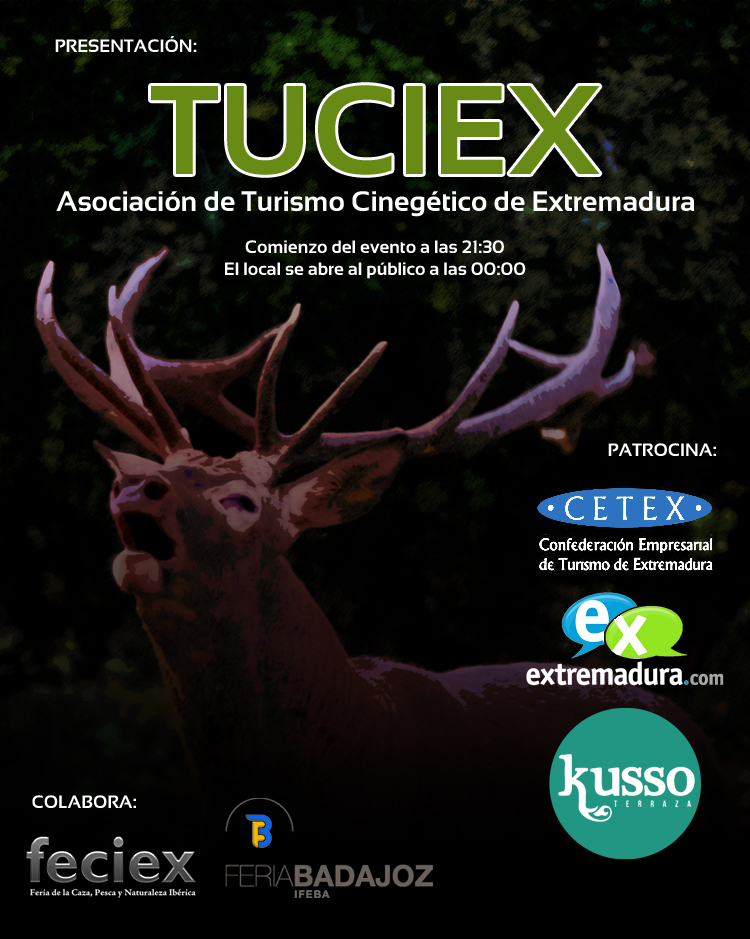 Presentación de TUCIEX: Asociación de Turismo Cinegético de Extremadura
