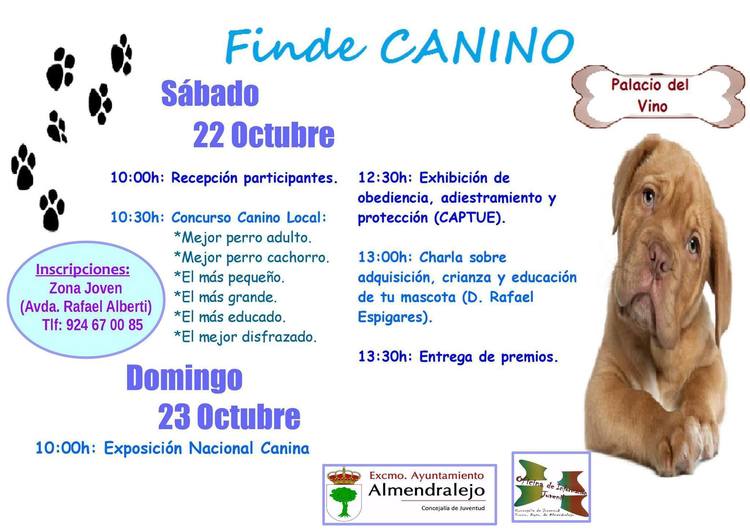 Finde Canino en Almendralejo