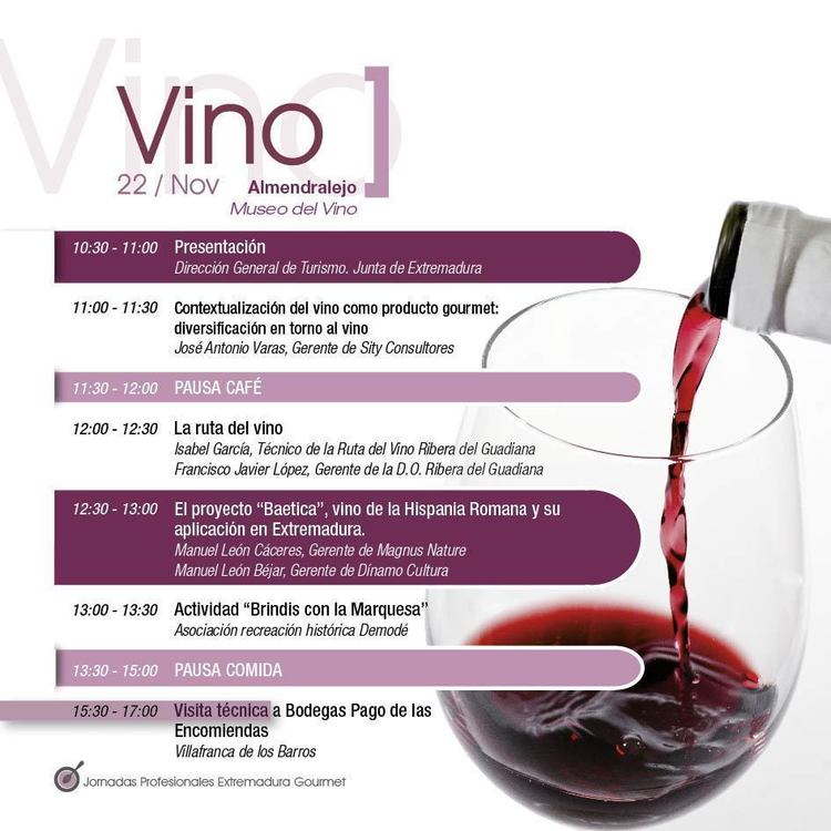 Jornada profesional sobre el Vino - Extremadura Gourmet