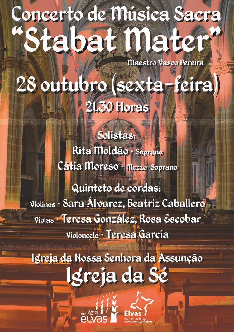 Normal concierto de musica sacra en la catedral de elvas