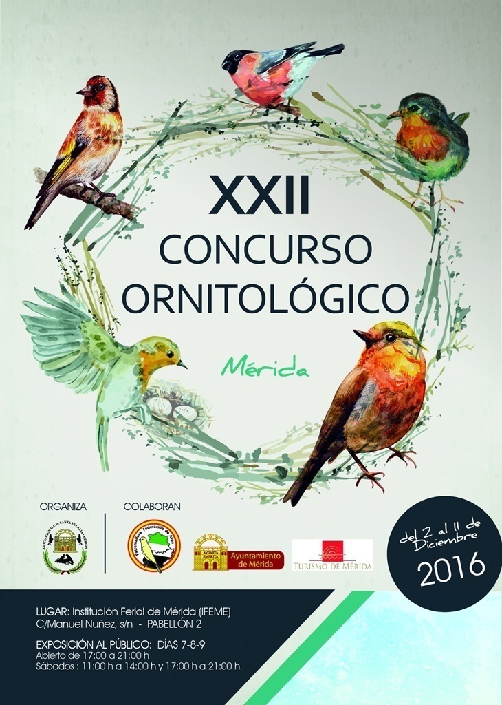 Normal xxii concurso ornitologico en merida