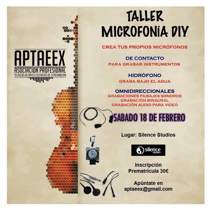 Taller Aptaeex de Microfonía DIY