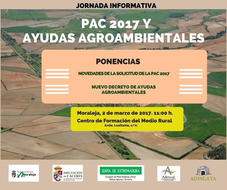 Jornada Informativa PAC 2017 y Ayudas Agroambientales