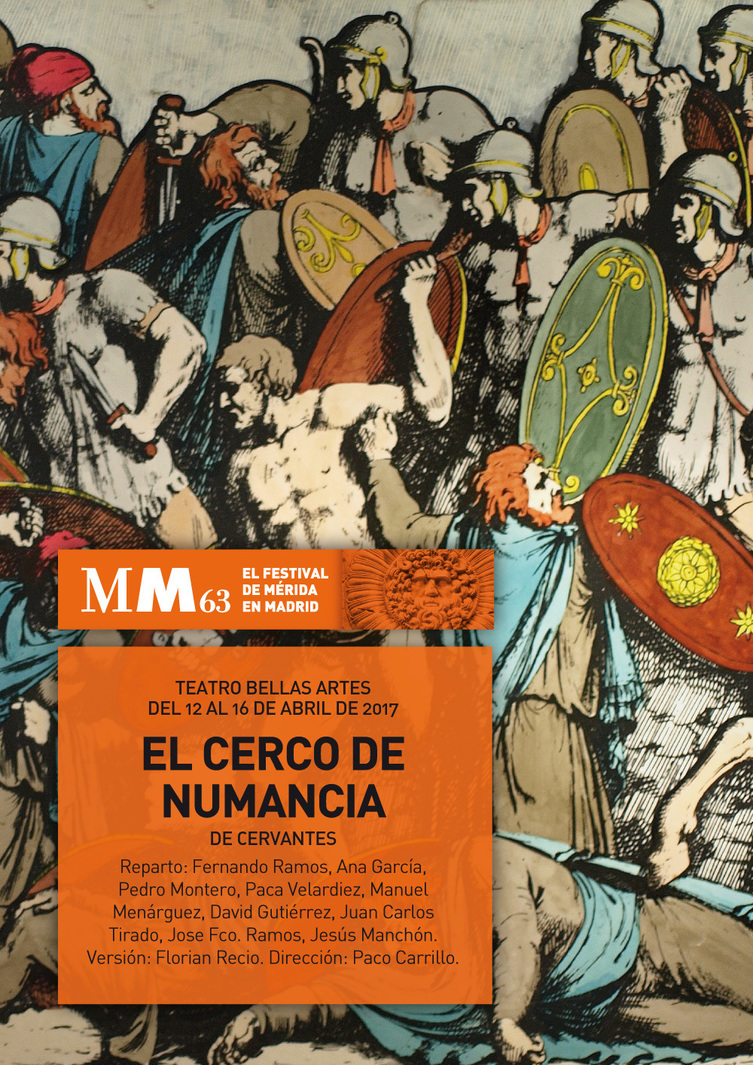 "El cerco de Numancia" en el Festival de Teatro Clásico de Mérida en Madrid