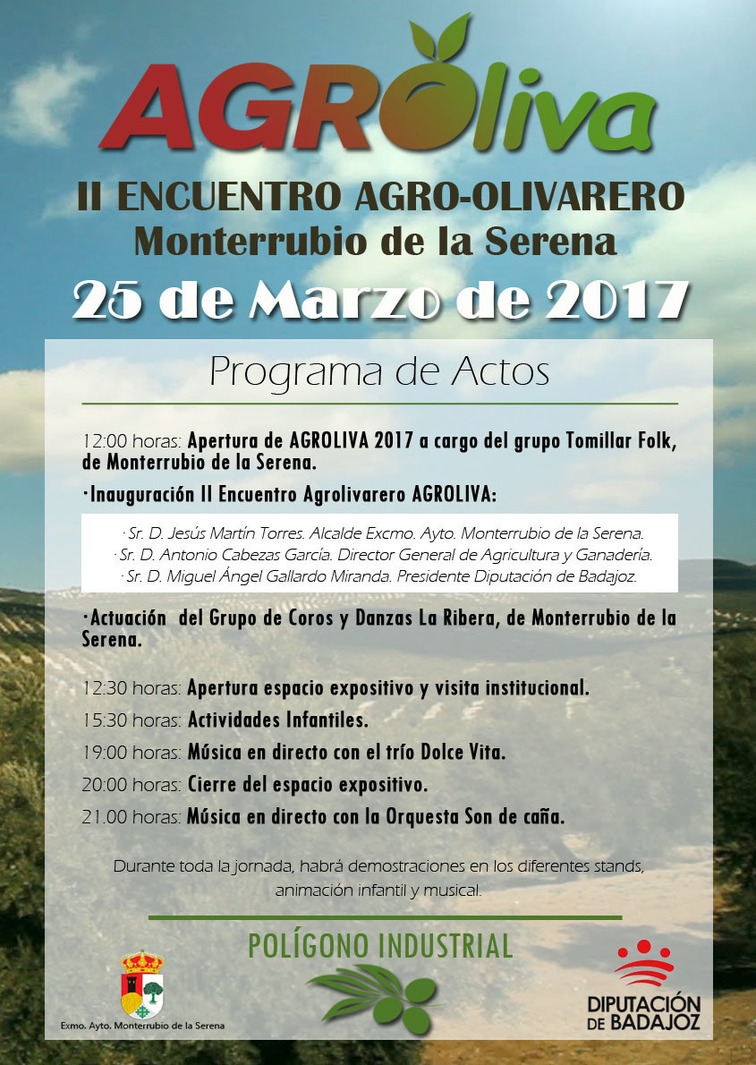II Encuentro Agro-olivarero "Agroliva" en Monterrubio de la Serena