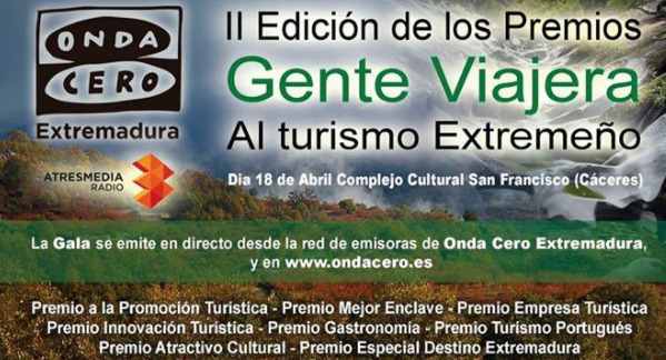 II Premios "Gente Viajera" al Turismo Extremeño - 2017