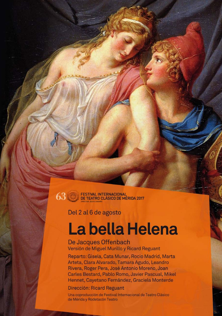La bella Helena en el Festival Internacional de Teatro Clásico de Mérida