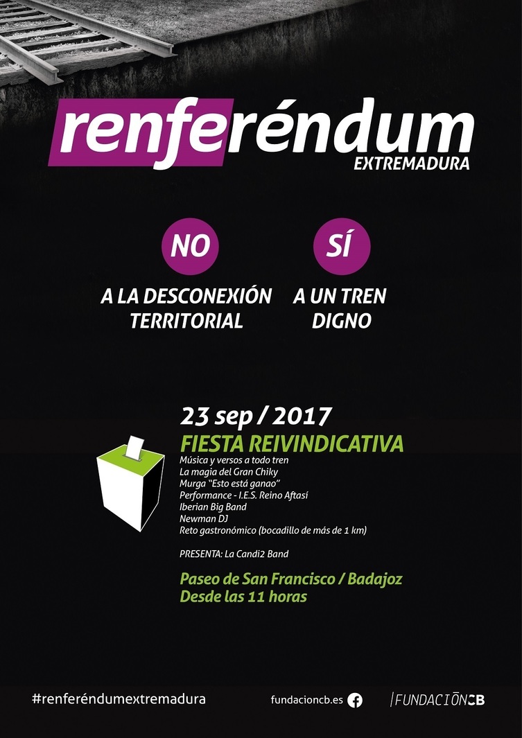 Normal jornada reivindicativa referendum extremadura 2017 en badajoz 27
