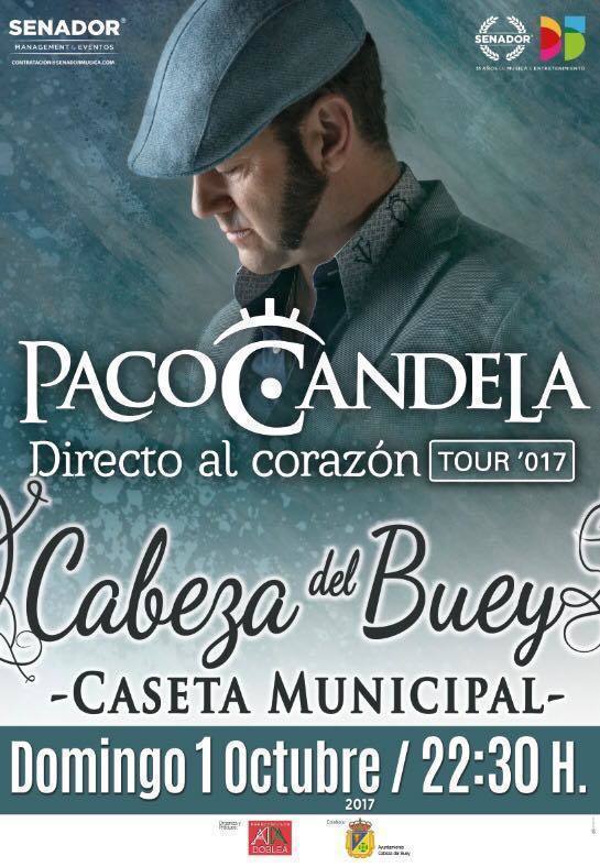 Concierto de Paco Candela en Cabeza del Buey