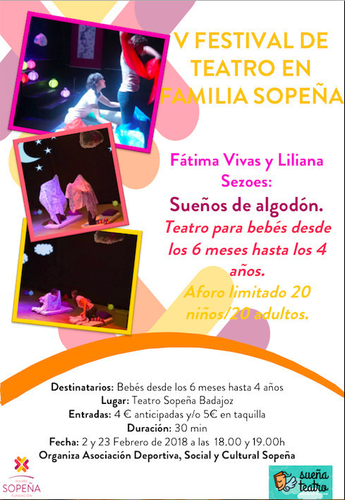 2º Espectáculo V Festival de Teatro en Familia Sopeña Badajoz