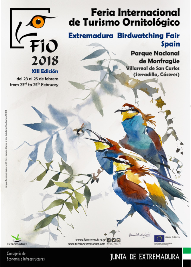 FIO 2018 - Feria Internacional de Turismo Ornitológico - Extremadura Birdwatching Fair - Parque Nacional de Monfragüe