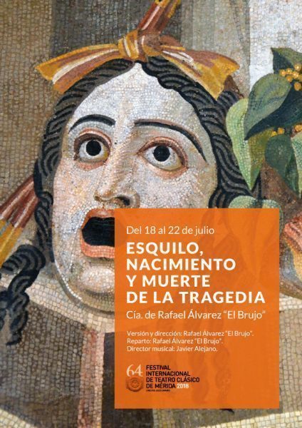 "Esquilo, nacimiento y muerte de la tragedia" en el 64º Festival Internacional de Teatro Clásico de Mérida