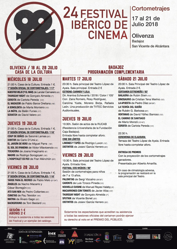 24º Festival Ibérico de Cinema - Olivenza