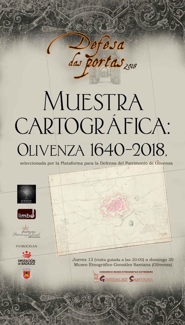 Muestra cartográfica "Olivenza: 1650-2018"