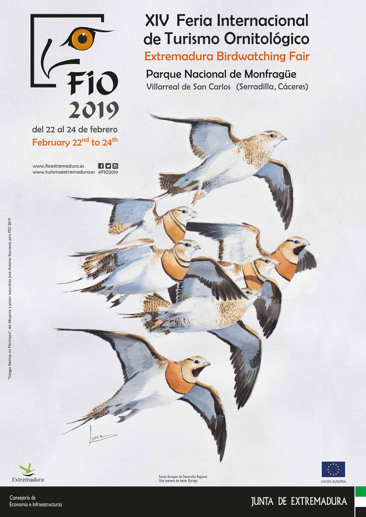 FIO 2019 - Feria Internacional de Turismo Ornitológico - Extremadura Birdwatching Fair - Parque Nacional de Monfragüe