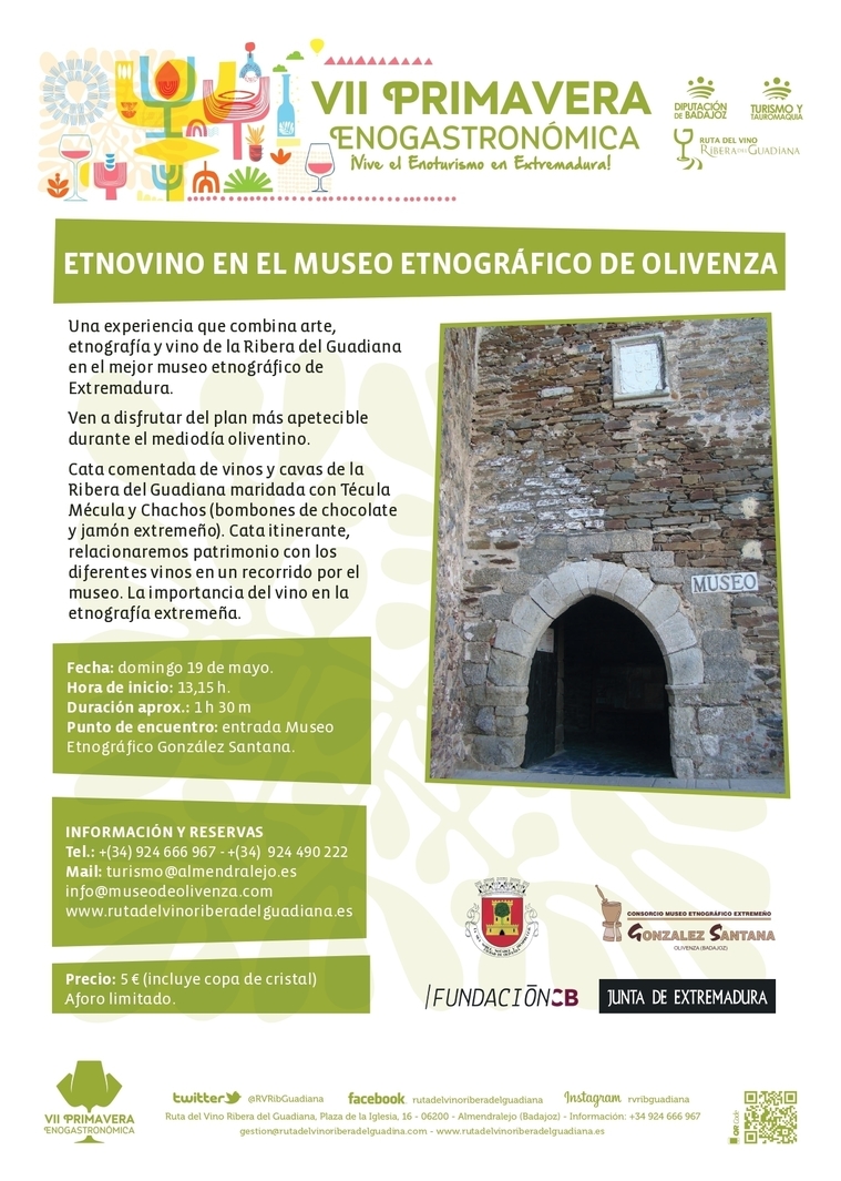 Etnovino en el Museo Etnográfico de Olivenza