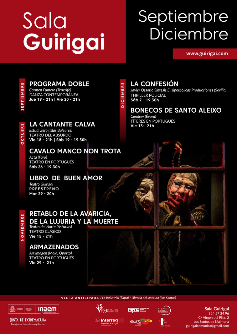 Armazenados. Teatro en portugués