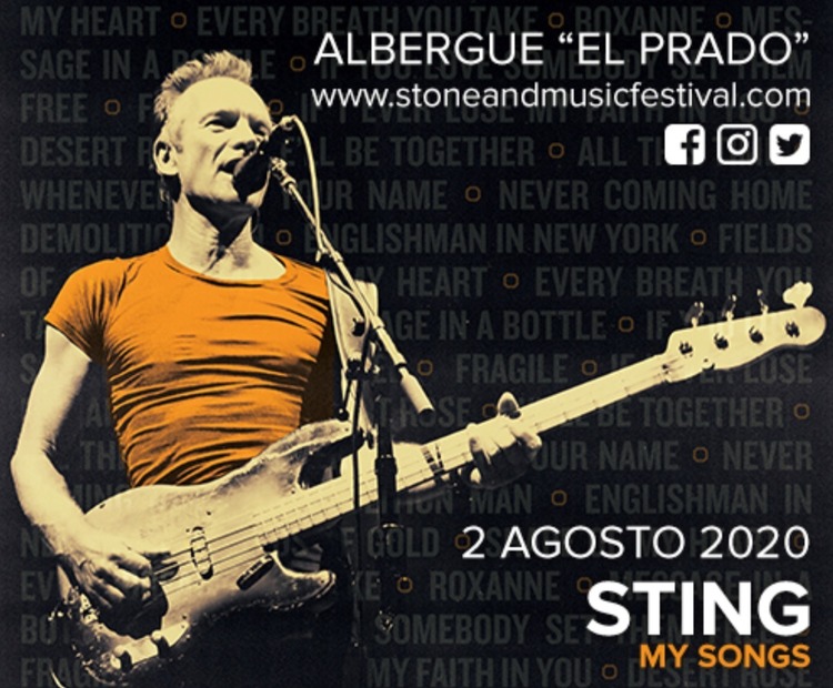 Concierto de Sting en Mérida - Extremadura ( Stone & Music Festival 2020)