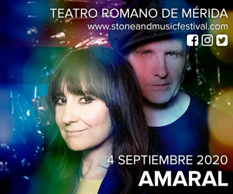 Concierto de Amaral en Mérida - Stone & Music Festival 2020