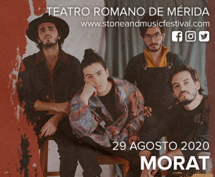 Concierto de MORAT en Mérida - Stone & Music Festival 2020