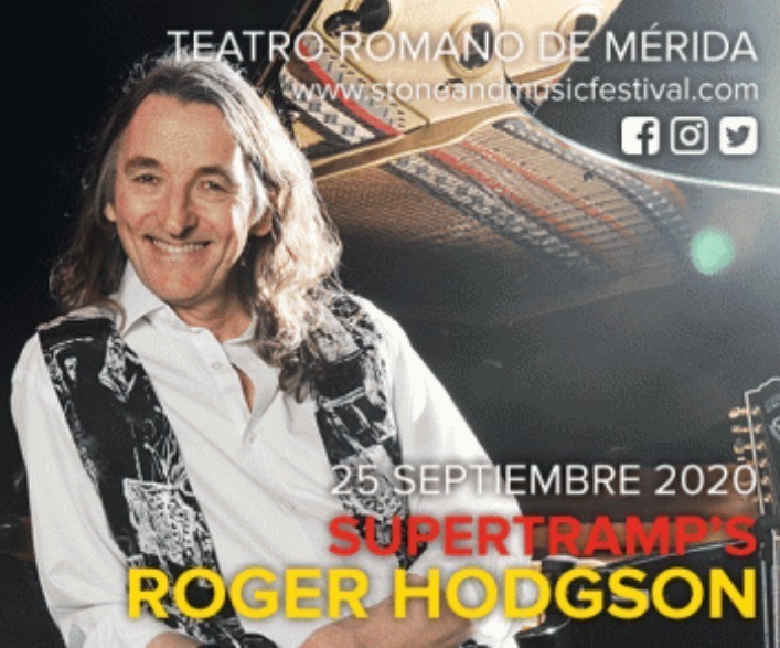 Concierto de Supertram´s Roger Hodgson en Mérida - Stone Music Festival 2020