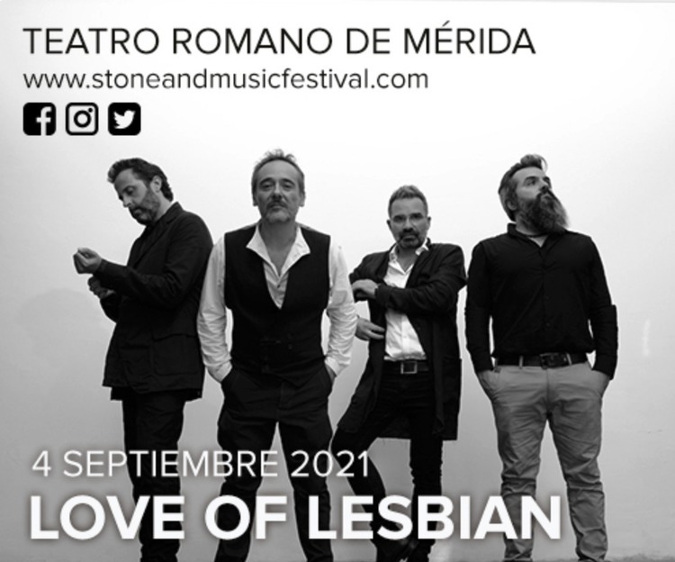 Concierto de Love of Lesbian en Mérida - Stone & Music Festival 2021