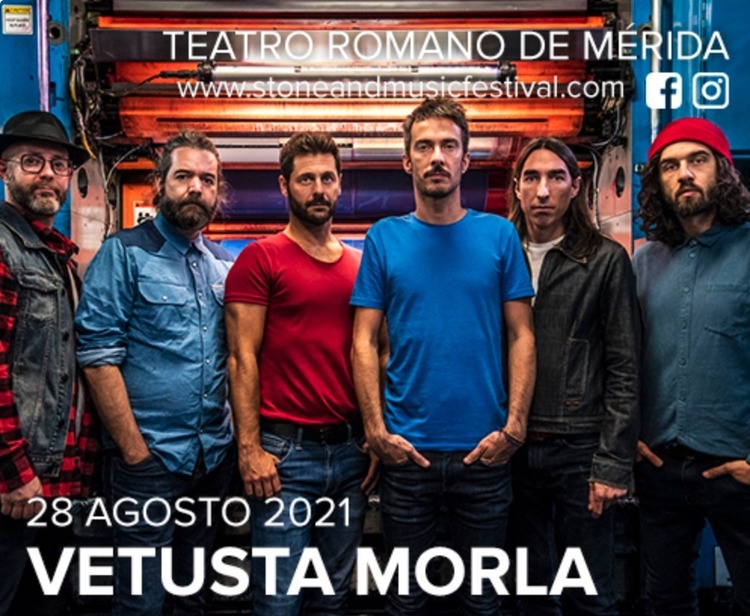 Concierto de Vetusta Morla en Mérida - Stone & Music Festival 2021