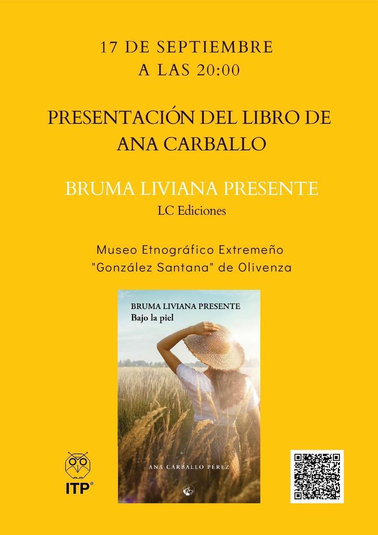 Presentación del libro ''Bruma liviana presente''