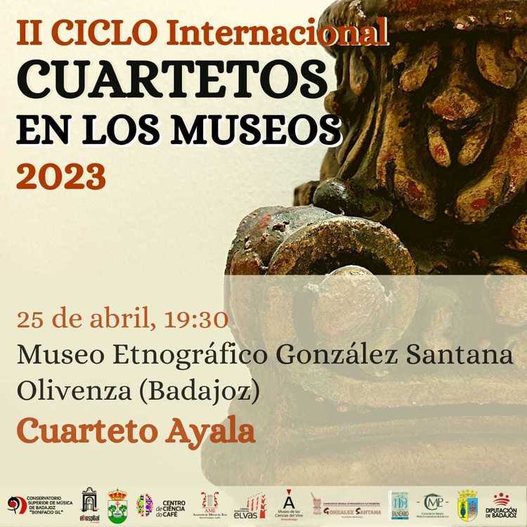 II Ciclo Internacional Cuartetos en los Museos 2023