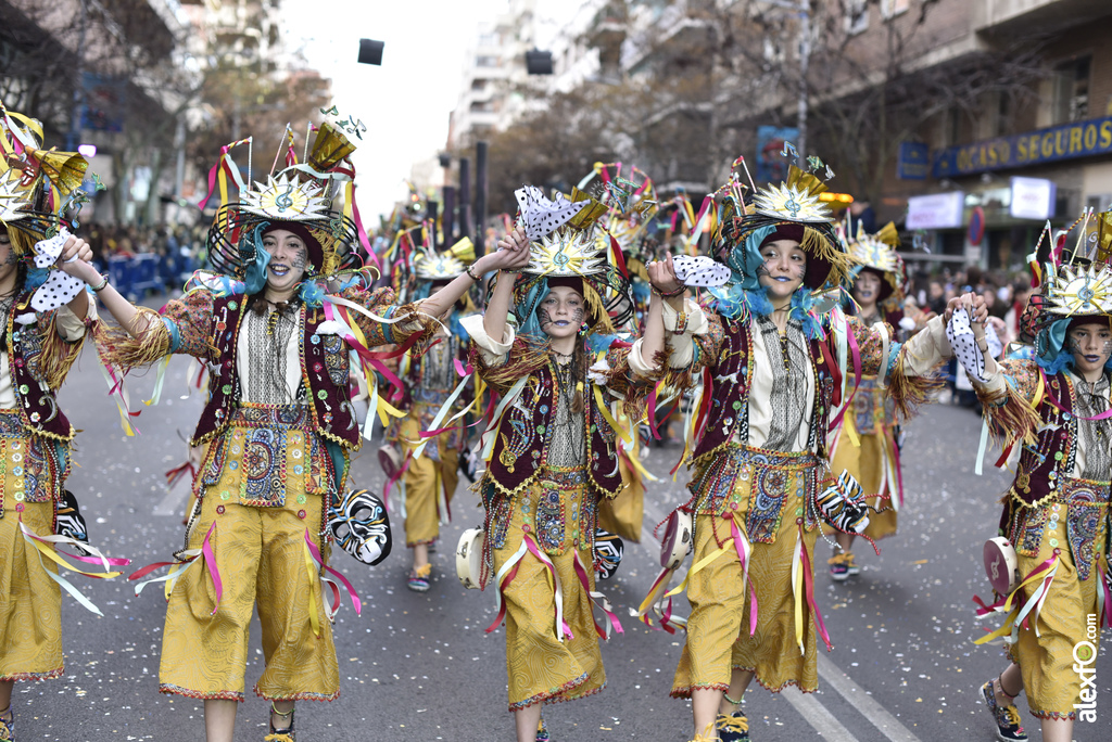 Desfile de comparsas infantiles Carnaval de Badajoz 2019   Desfile infantil de comparsas Carnaval Badajoz 2019 54