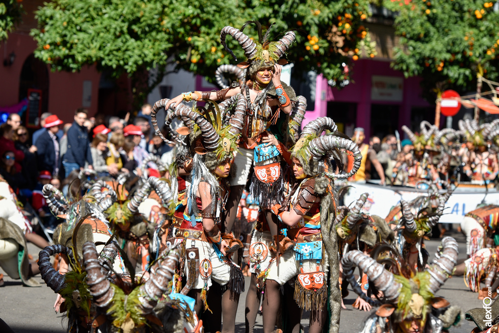 Comparsa Shantala - Desfile de Comparsas Carnaval de Badajoz 2019 12