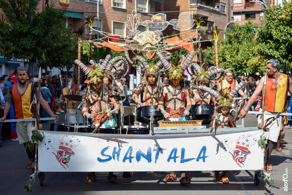 Comparsa Shantala - Desfile de Comparsas Carnaval de Badajoz 2019 18