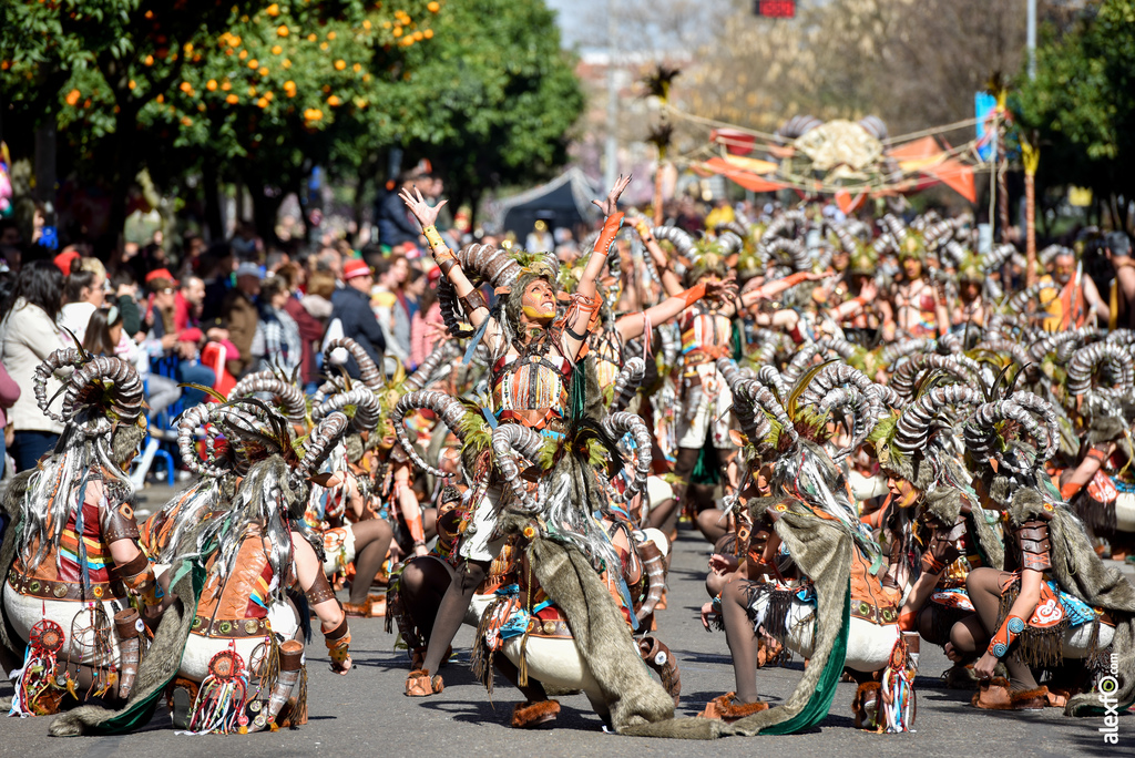 Comparsa Shantala - Desfile de Comparsas Carnaval de Badajoz 2019 20