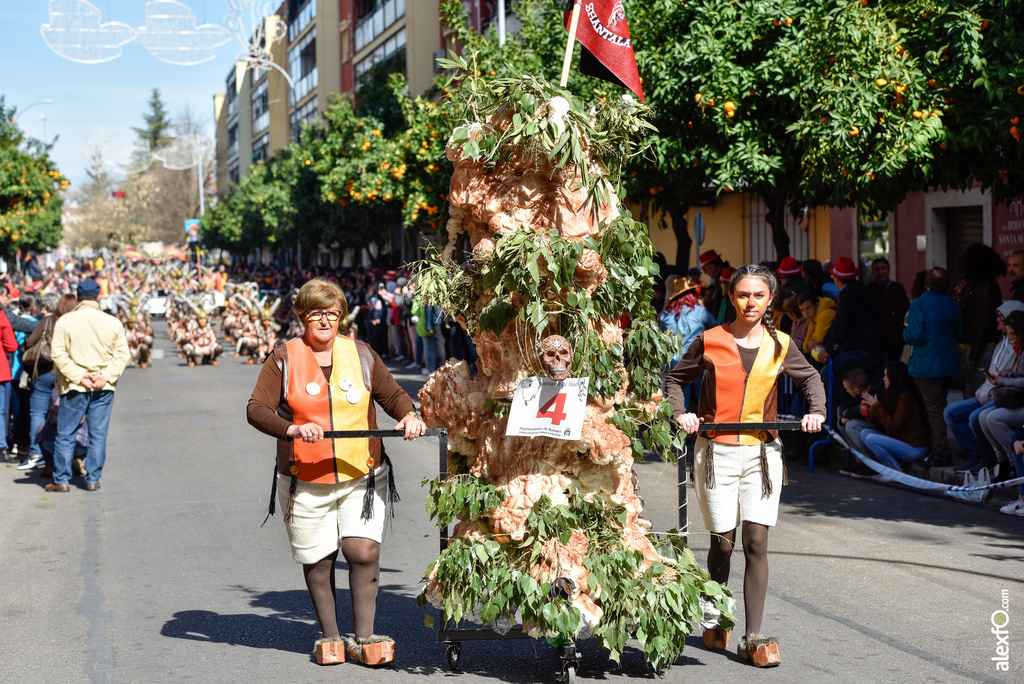 Comparsa Shantala - Desfile de Comparsas Carnaval de Badajoz 2019 21