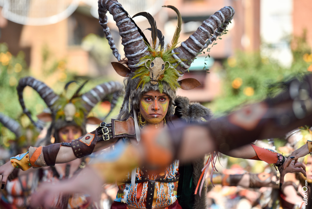 Comparsa Shantala - Desfile de Comparsas Carnaval de Badajoz 2019 23