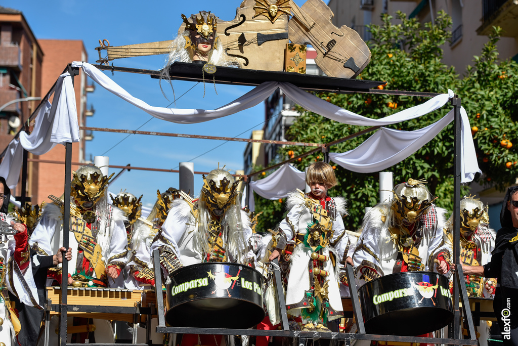 Comparsa Pio -Pio en Desfile de Comparsas Carnaval de Badajoz 2019 13