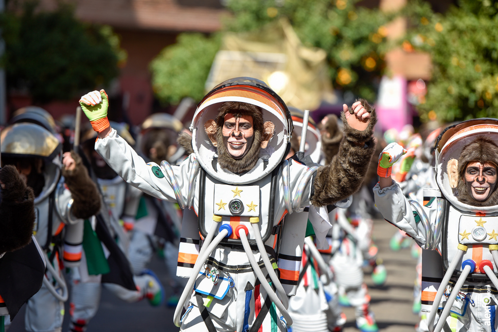 Comparsa Los Mismos - Desfile de Comparsas Carnaval de Badajoz 2019 13