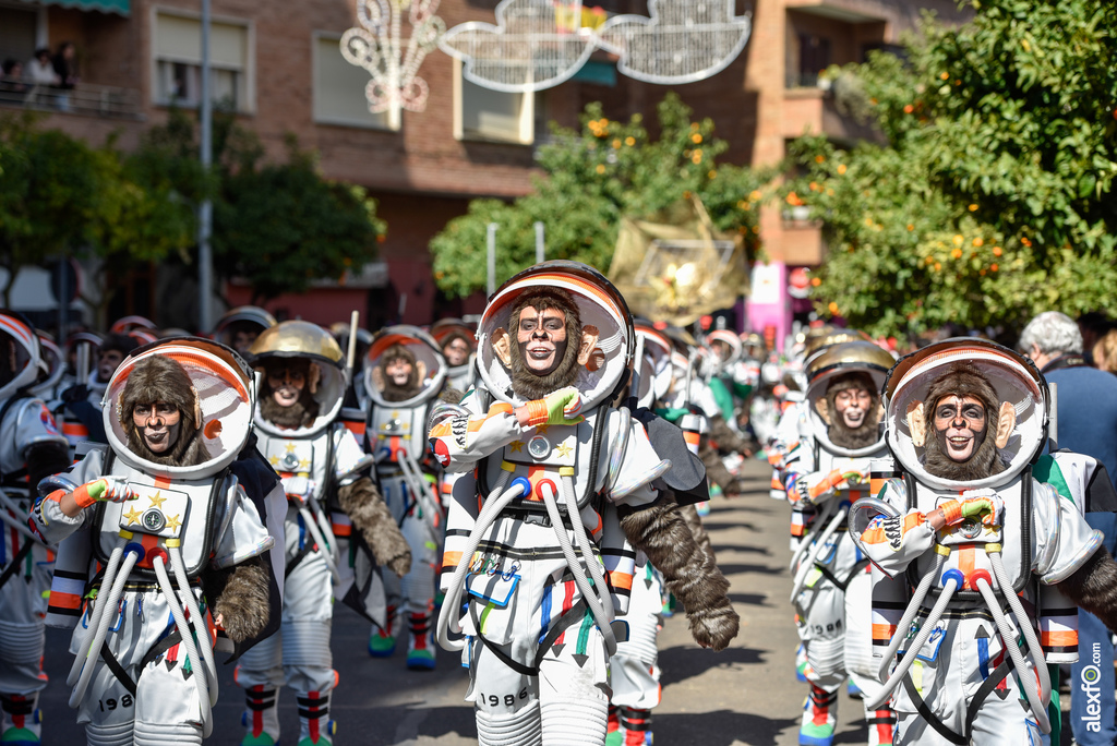 Comparsa Los Mismos - Desfile de Comparsas Carnaval de Badajoz 2019 16
