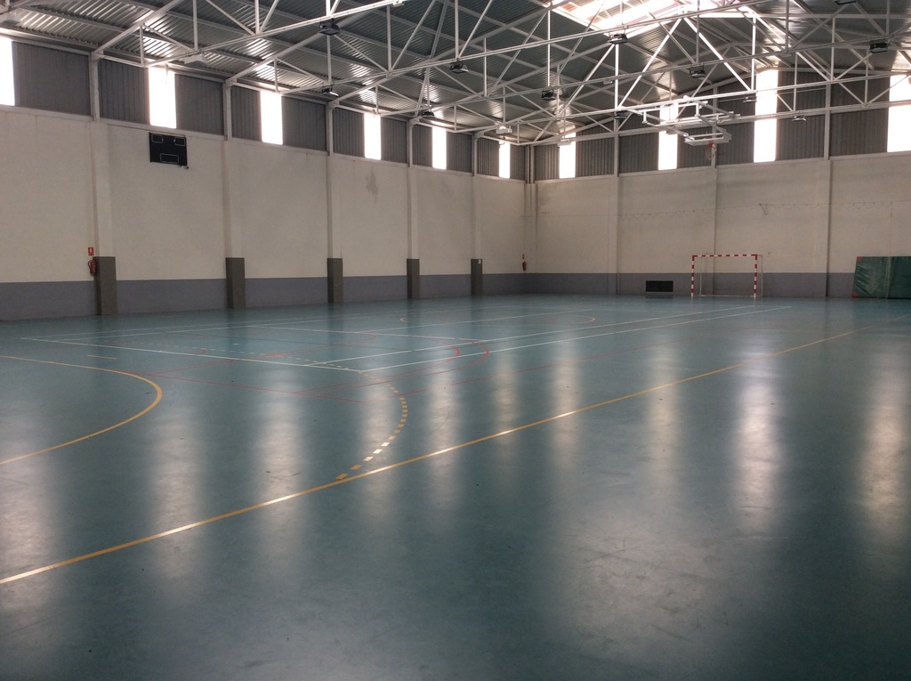 Pista de fúltbol sala - Pabellón polideportivo de Salvaleón
