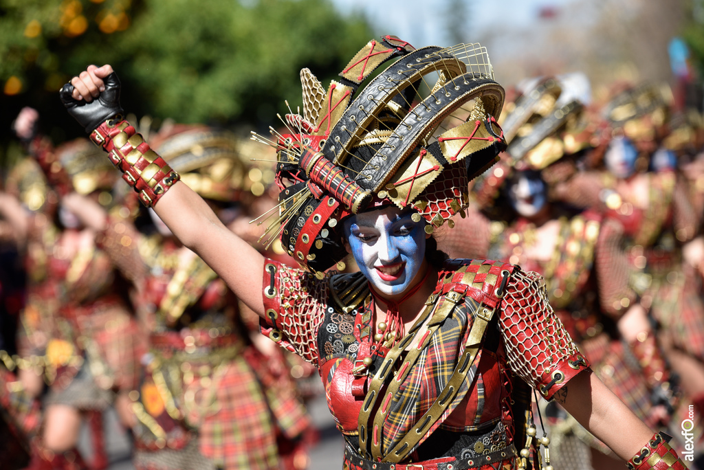 Comparsa La Pava and Company - Desfile de Comparsas Carnaval de Badajoz 2019 6