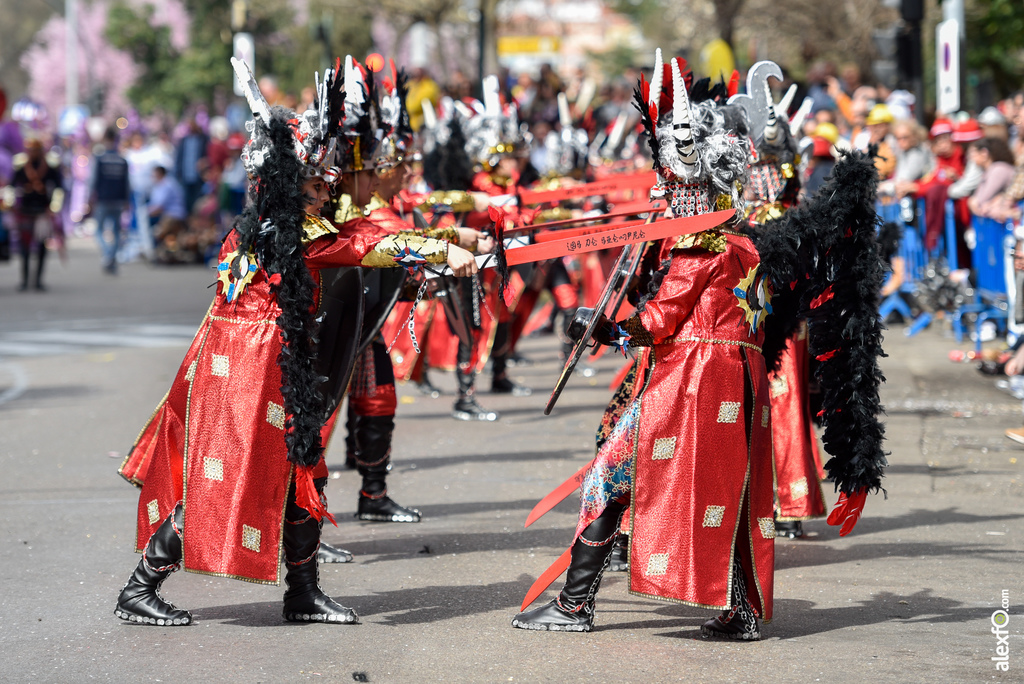 Comparsa Los de Siempre Warrior - Desfile de Comparsas Carnaval de Badajoz 2019 3
