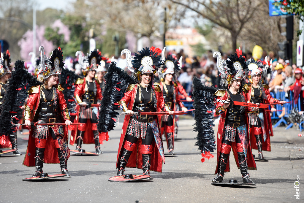 Comparsa Los de Siempre Warrior - Desfile de Comparsas Carnaval de Badajoz 2019 10