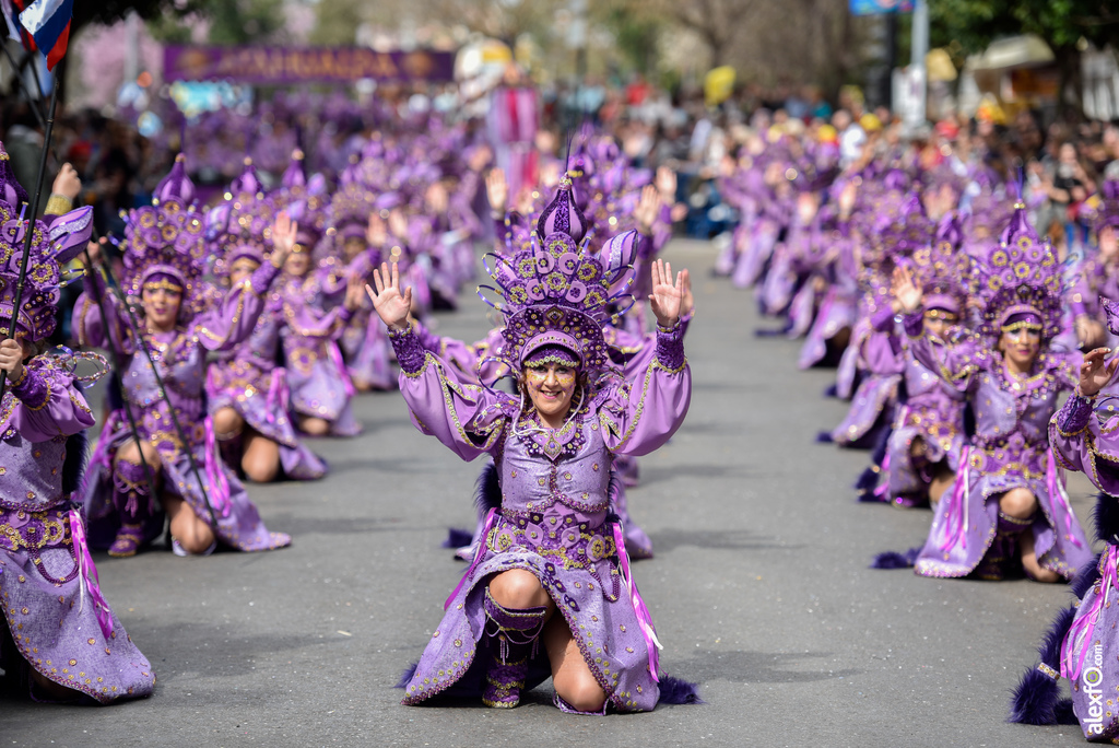 Comparsa Atahualpa - Desfile de Comparsas Carnaval de Badajoz 2019 7