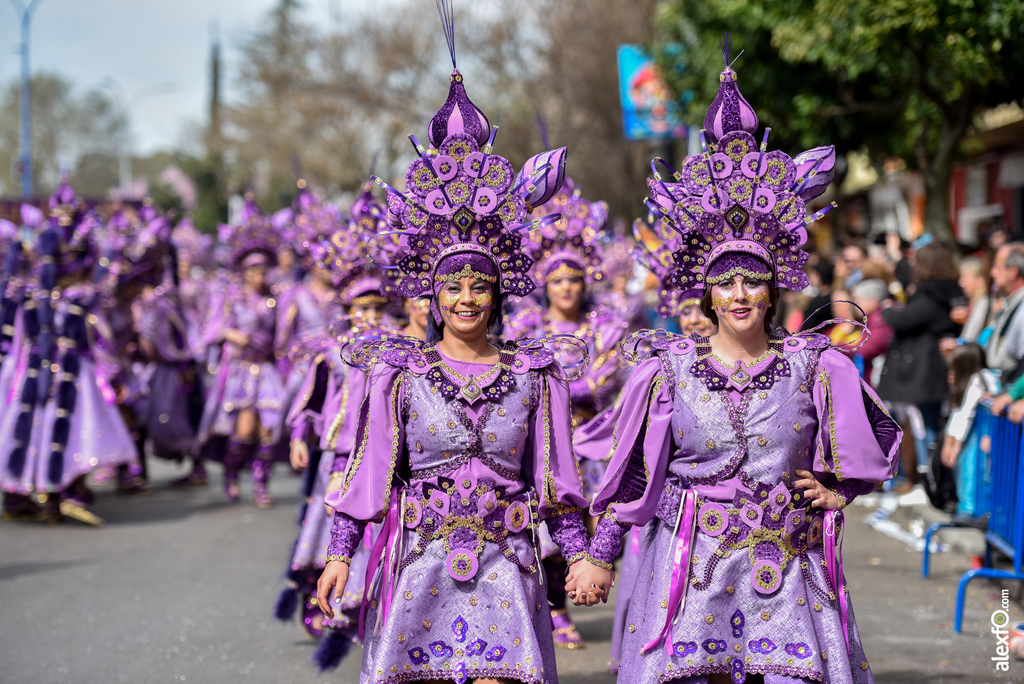 Comparsa Atahualpa - Desfile de Comparsas Carnaval de Badajoz 2019 17