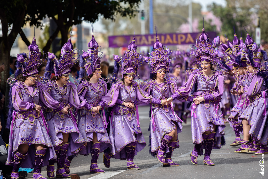 Comparsa Atahualpa - Desfile de Comparsas Carnaval de Badajoz 2019 18
