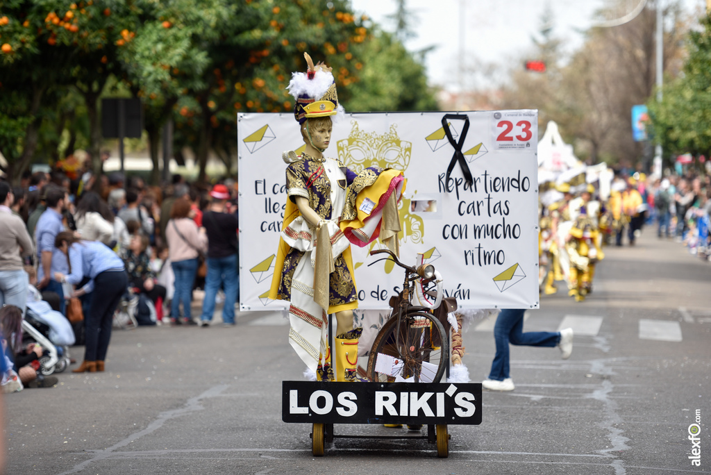 Comparsa Los Riki´s - Desfile de Comparsas Carnaval de Badajoz 2019 5
