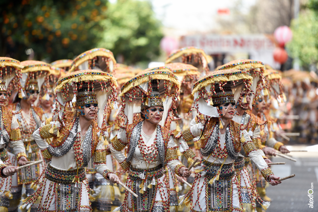 Comparsa Caribe - Desfile de Comparsas Carnaval de Badajoz 2019 13