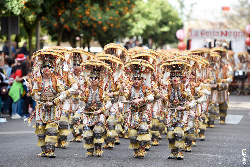 Comparsa Caribe - Desfile de Comparsas Carnaval de Badajoz 2019 10