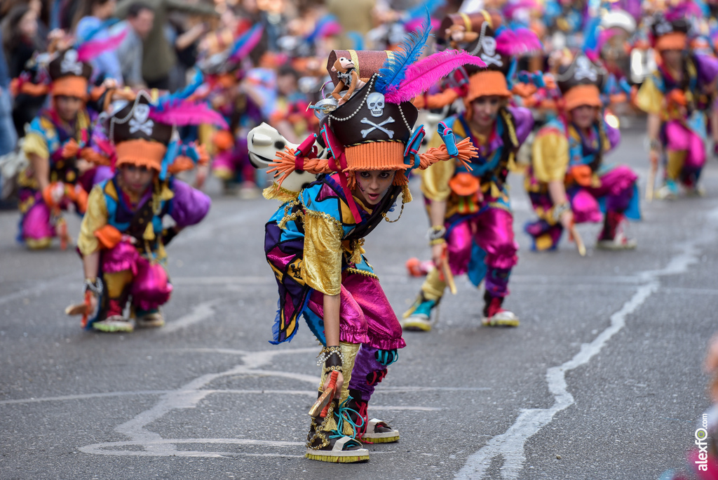 Comparsa Achikitú - Desfile de Comparsas Carnaval de Badajoz 2019 11