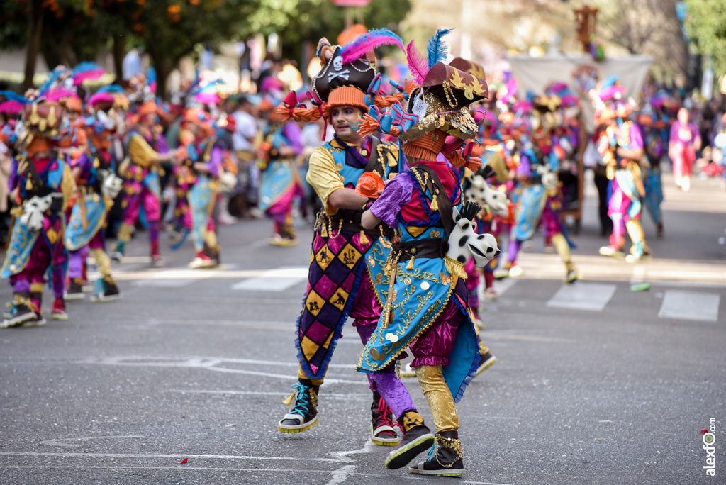 Comparsa Achikitú - Desfile de Comparsas Carnaval de Badajoz 2019 13